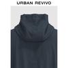 UR Men's Oversized Drawstring Hooded Jacket