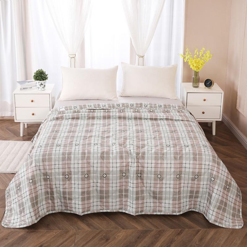 Summer Rabbit Flower Bear Print Air Conditioner Quilt With Gift Box Bedroom For