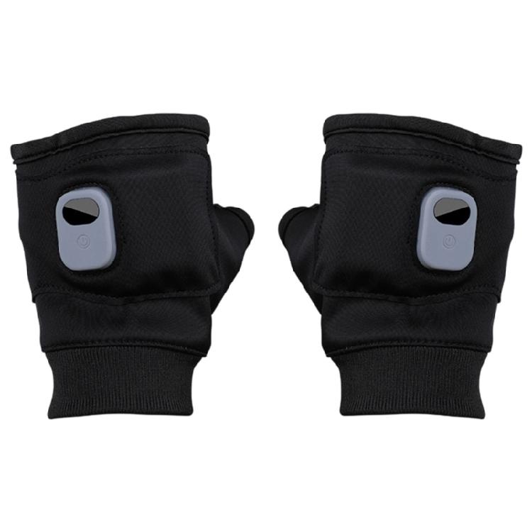 1 пара водонепроницаемых электрических перчаток с регулируемой температурой, перезаряжаемых, с подогревом, полупальцевых, зимних, полупальцевых