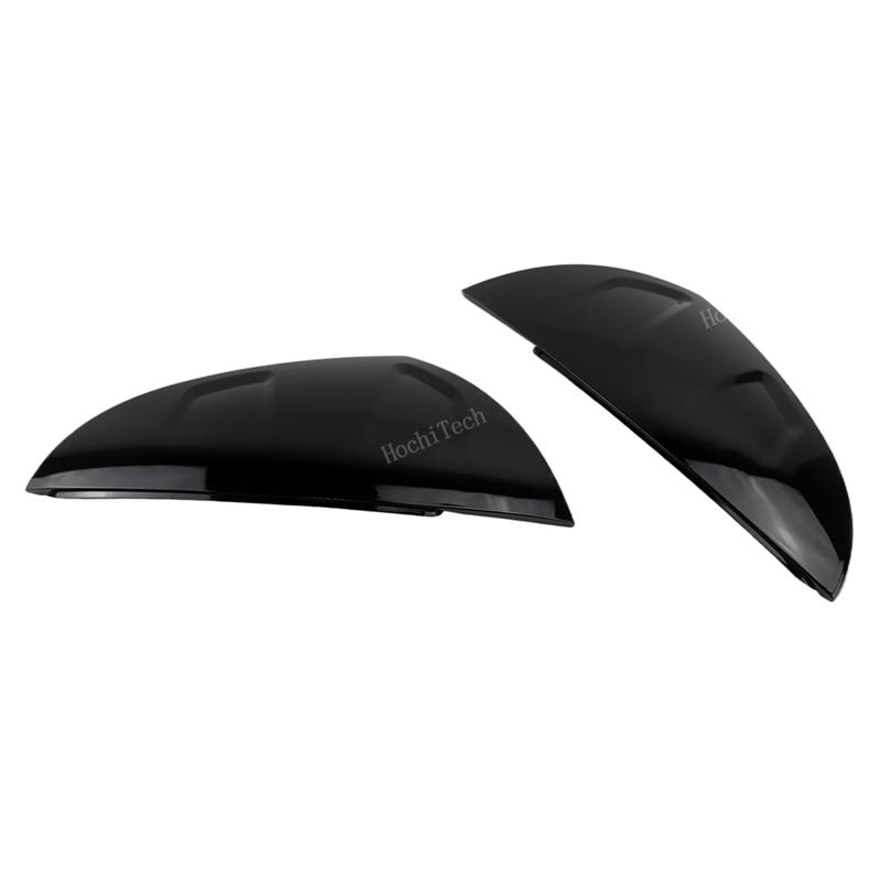 2 couvercles de rétroviseur latéral noir F, style sport pour Lexus ES IS LS LC RC RCF UX uniquement pour accessoires de voiture LHD