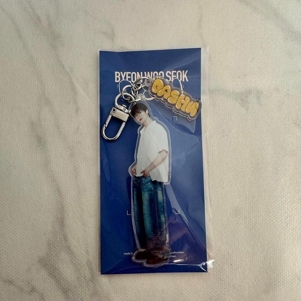 [USED] Limited Edition Byun Woo Seok DASHU Key Ring Set of 2
