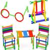 500 Pieces Kids Playset Educational Toy Smart Stick 3D Puzzle Toy Intelligence Toy