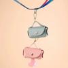Elegant Leather Dog Poop Bag Carrier Clip Outdoor Walking and Travel Creative Pet Poop Waste Bag Dispenser