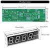 ESP8266 Networked 8 Digit Digital Tube Clock Set with Mobile Control & Auto Dimming Home 8 Digit LED Display Clock Set