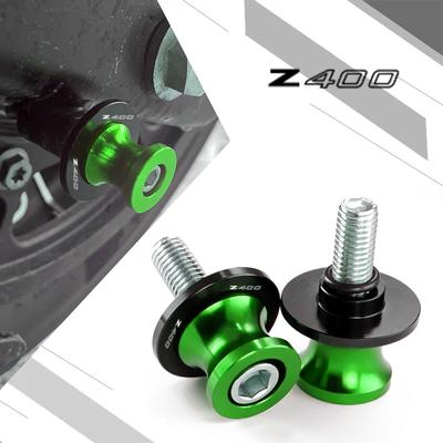 For Kawasaki Z400 Ninja400 Z NINJA 400 2025 2025 Motorcycle Accessories CNC M6/M8/M10 Swingarm Spools Rear Sliders Stand Screws