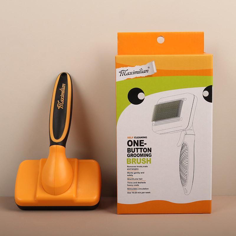 Pet comb dog cat hair removal needle comb cat hair dog hair cleaning artifact pet self-cleaning fading comb