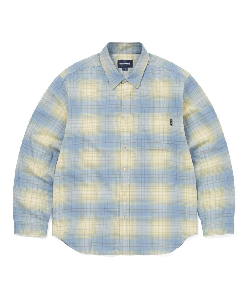 THISISNEVERTHAT Flannel Check Shirt Yellow