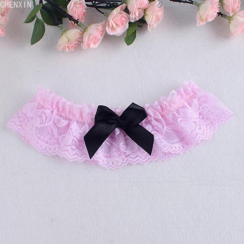 Svatební podvazek krajka květinová sexy podvazek na nohy pásek s mašlí Svatební spodní prádlo krajka kroužek na nohy party cosplay suspenzor