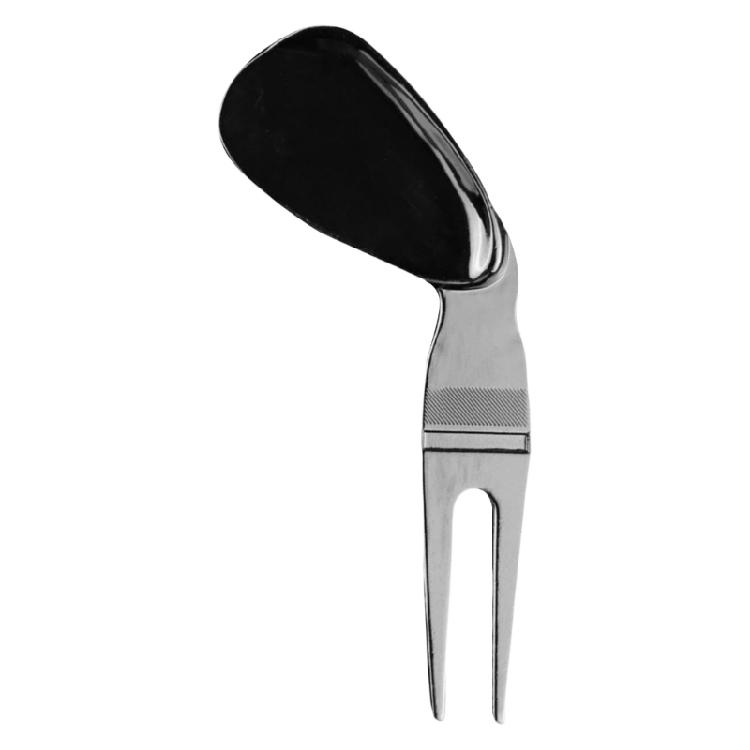 Golfs Balls Pickers Bending Golfs Green Divot Fork Curved Spit Golfs Balls Pickers Green Pitch Mark Repair Tool Golfer