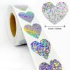 100-500Pcs Premium-Quality Heart Shape First-Class Valentine'S Superior-Grade Day Superior-Grade Stickers High-Standard Heart High-Standard