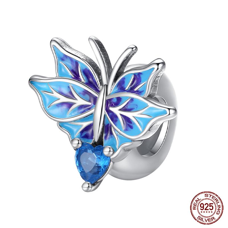 Copper Glowing Fireflies Bee Charms Beads Fit Original Bracelet For Women Fine Diy Travel Jewelry Making