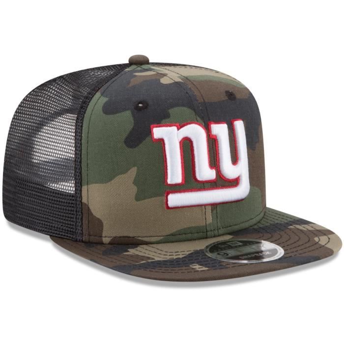 Casquette 9FIFTY - New Era - New York Giants - wood camo - Taille unique - Trucker Mesh
