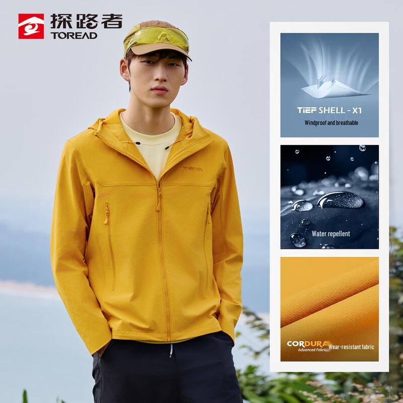 TOREAD Men's Cordura Windproof Softshell Jacket