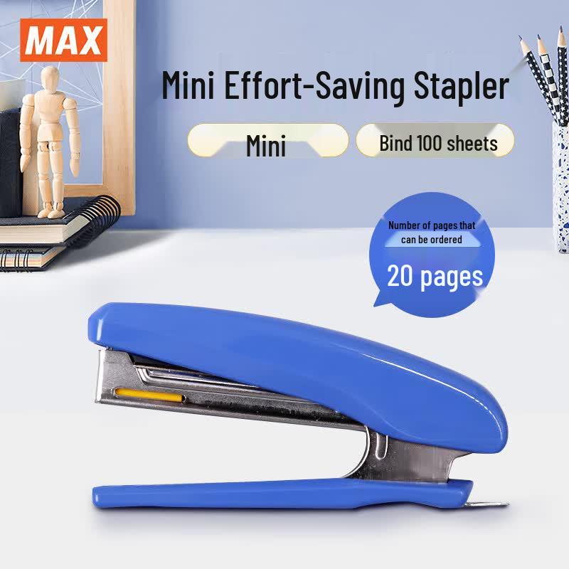MAX HD-10D Portable Mini Stapler синий