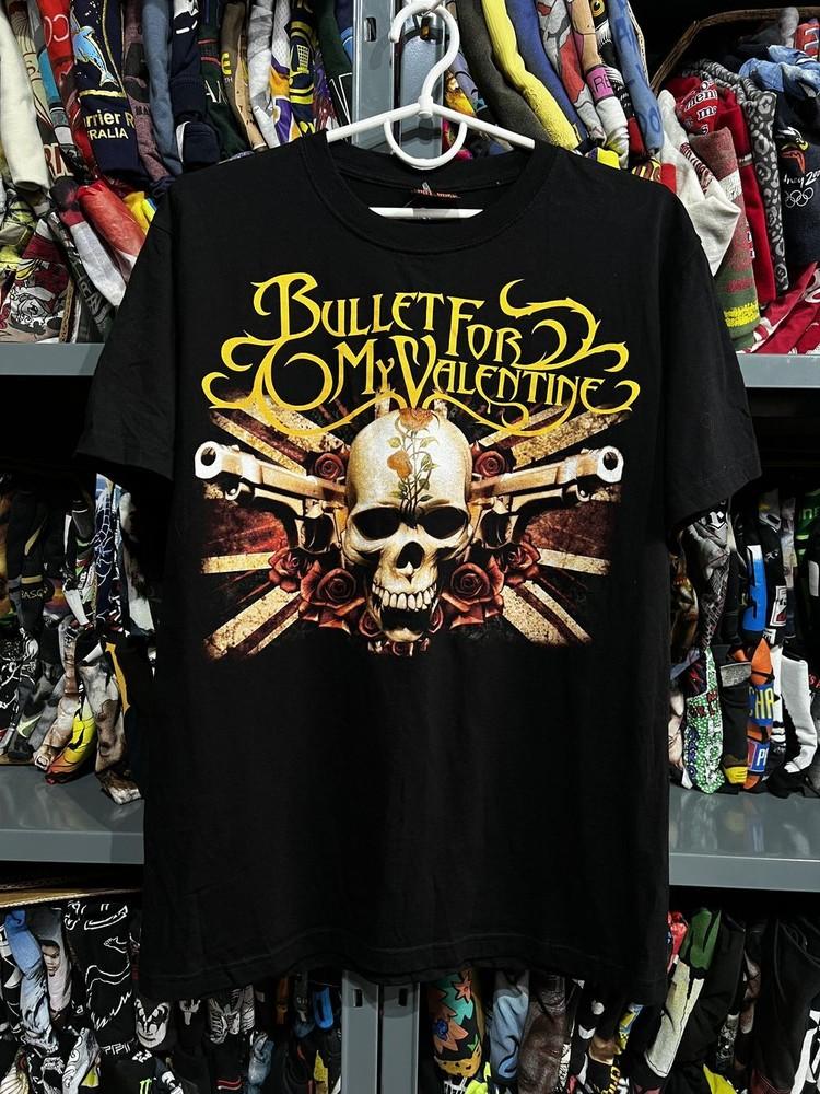 

Bullet For My Valentine Band Rock Black Cotton T shirt Unisex S5XL KH13169 Unisex T-Shirt L