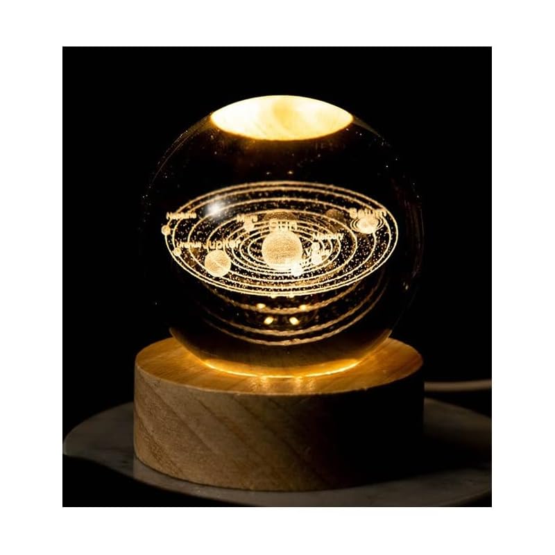 

crystal ball light up interior (solar system)