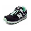 New Balance 574 Black Pistachio Women Sneakers Green White WL574CPC