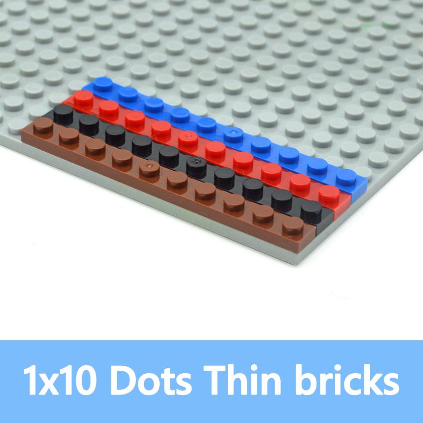 Compatible 4477 1X10 Dots Thin Figures Bricks Educational Creative Assemble Building Blocks For Kids Learning Toys