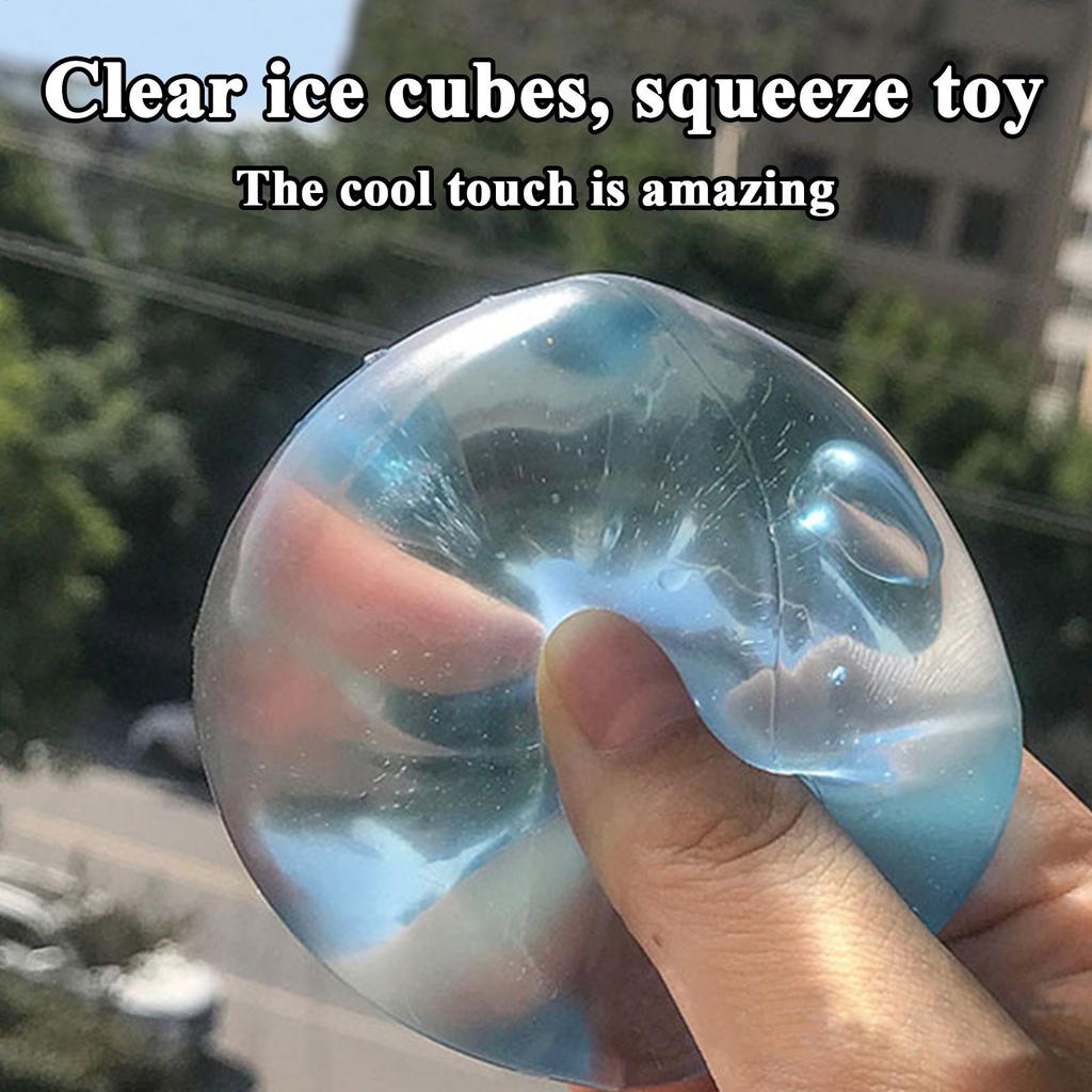 Maltose Cube Stress Squeezes Toy Decompressions Small Ice Cubes Anti Stress Slow Rebound Polar Light Colorful Squeeze Gifts