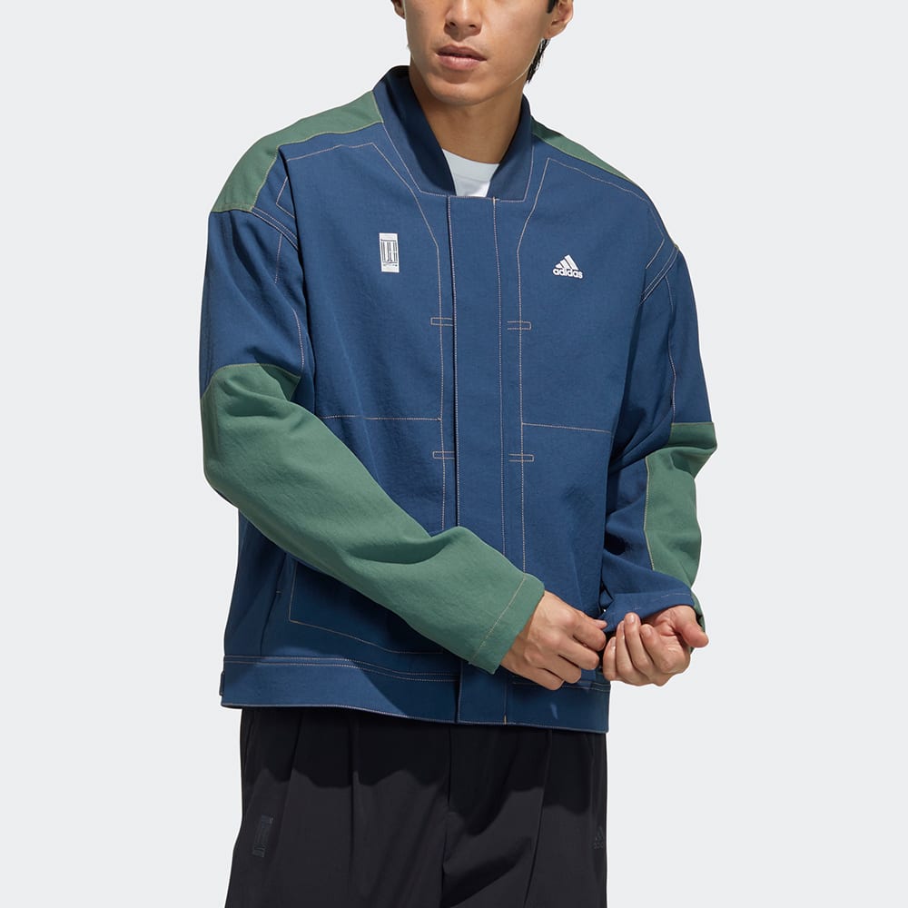 Adidas Jackets Men's Navy Blue Baseball Collar Moderate Other GP0905