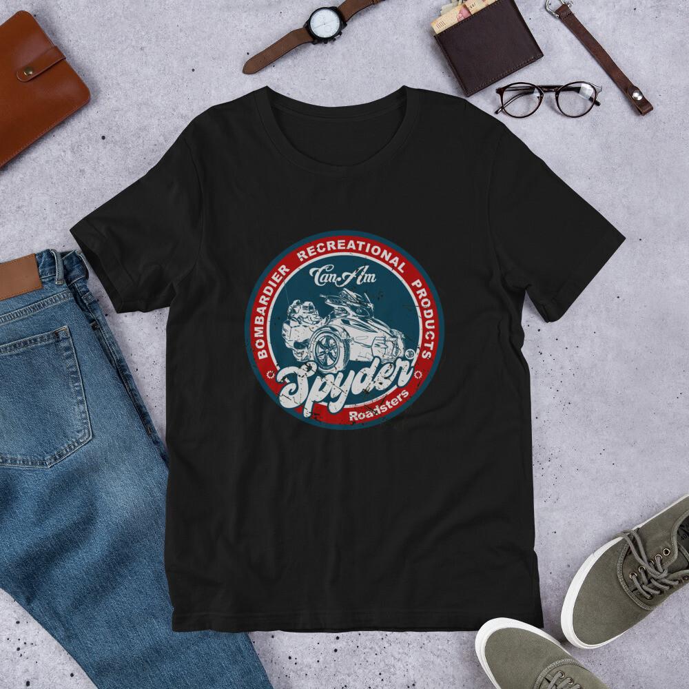 Can-Am Spyder RT Retro Short-Sleeve Unisex T-Shirt L