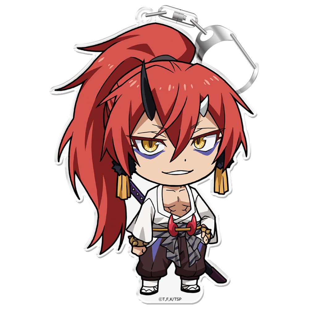 That Time I Got Reincarnated As a Slime The Crimson Bonds Puni Keychain Heero Movie Colle! (with Stand)