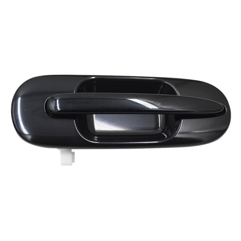 Replacement Exterior Door Pull Handle, Dark Gloss Plastic Assembly for Door Repair and Chosen Position Use on Vehicle Doors 72180ST0003