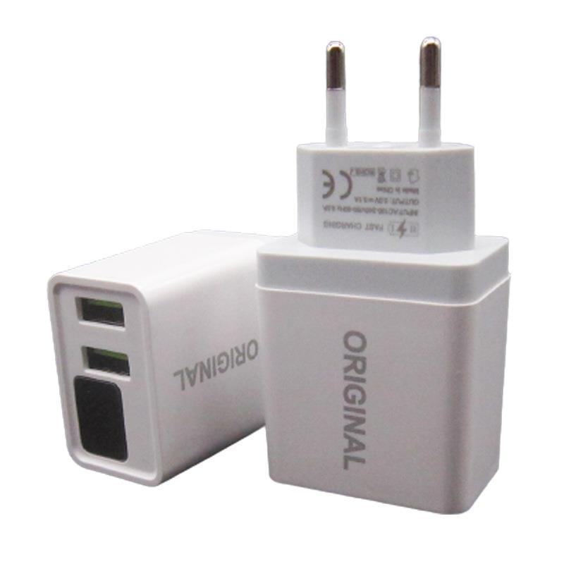 Direct Charging Original White Universal Flash Charging Wireless Electronics Neutral Charging Head WALL CHARGER USB