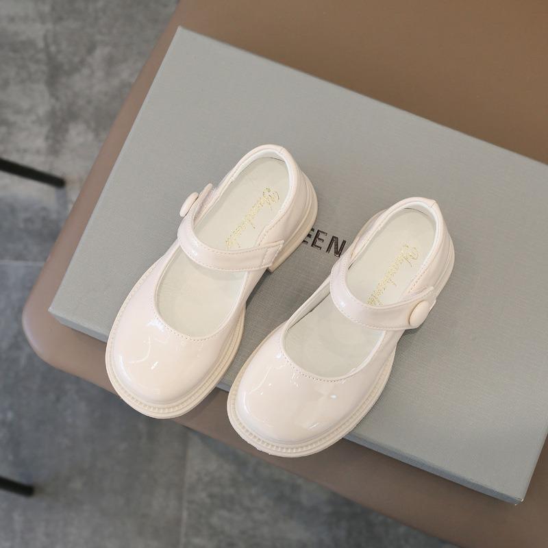 Girls', Princess Shoes, Soft Soled, Leather Shoes, Single Shoes, Black, Performance Shoes