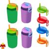 Spill-proof Soda Can Lids Good Sealing Bottle Replacement Lid Drinking Tube Juice Bottle