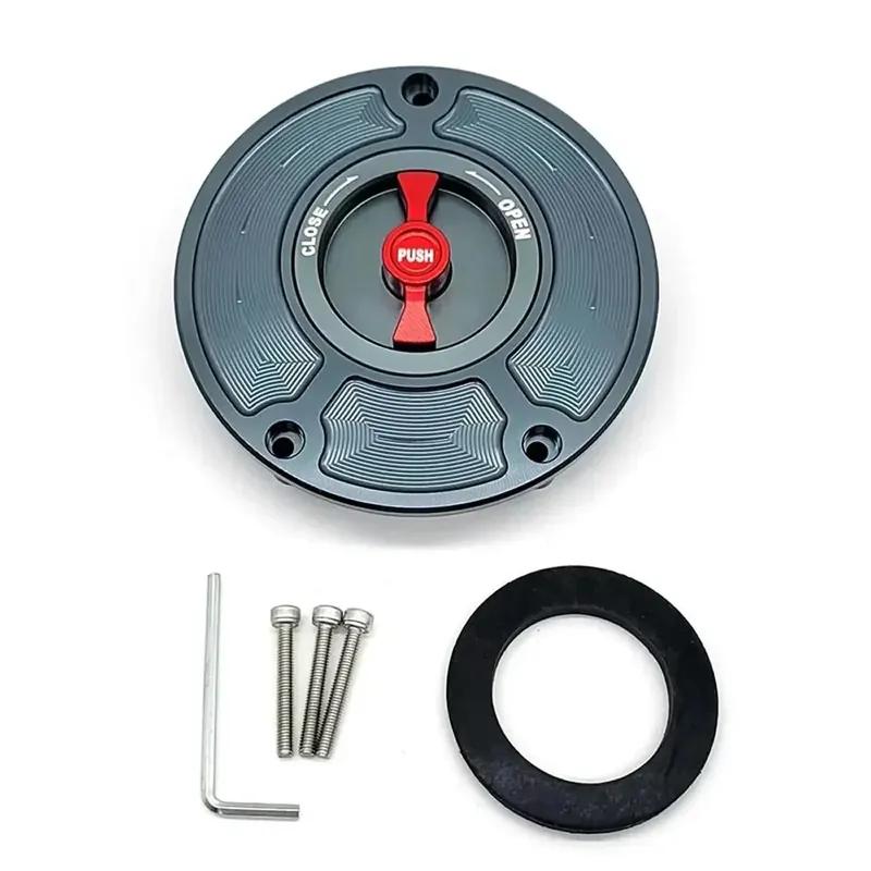 Fuel Tank Cap Cover For Honda VTR1000F/Firestorm/SuperHawk 2000+ VTR1000 SP-2 2000+ Hawk GT NT650 1988-1991