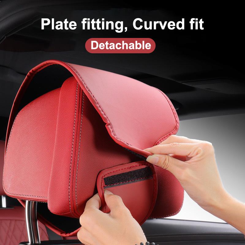 Leather Car Seat Headrest Cover For Lexus GX460 Ct200h IS250 ES 220D IS200 Fsport GS GX IS LS LX NX RX UX CT Interior Accessory