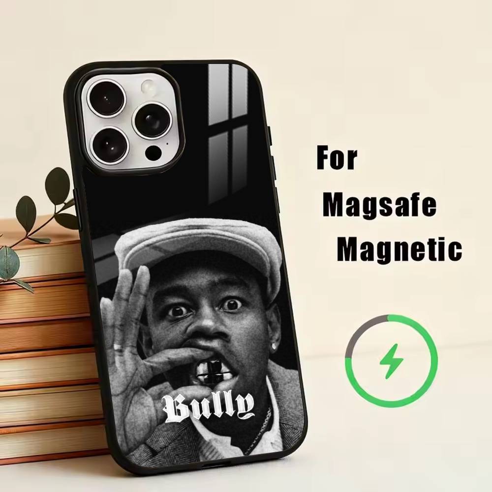 Ye-Ye BULLY  Phone Case For iPhone17,16,15,14,13,12,11 Plus,Pro Magnetic with Magsafe Wireless Charging
