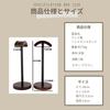 Desktop Headphone Easy Scandinavian 1 Brown Stand, Assembly, Style, Wooden, Piece,