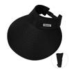 Visor Hat Beach Cycling For Women Travel Wide Brim Sun Hat Empty Top Hat Women Cap Korean Style Hat