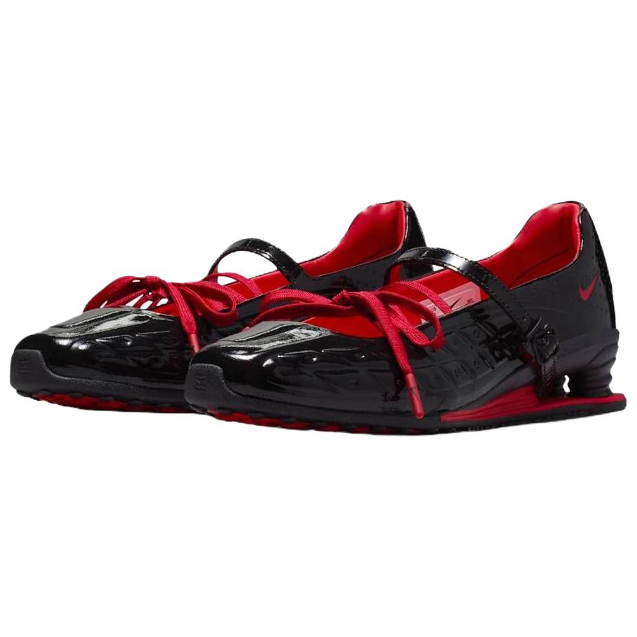 LABELHOOD X Nike  Shox Z Calistra Black University Red Women Sneakers IW7881-001