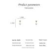 2023 Trendy Elegant Heart Pearl Earrings: Two-Way Wear Versatile Studs