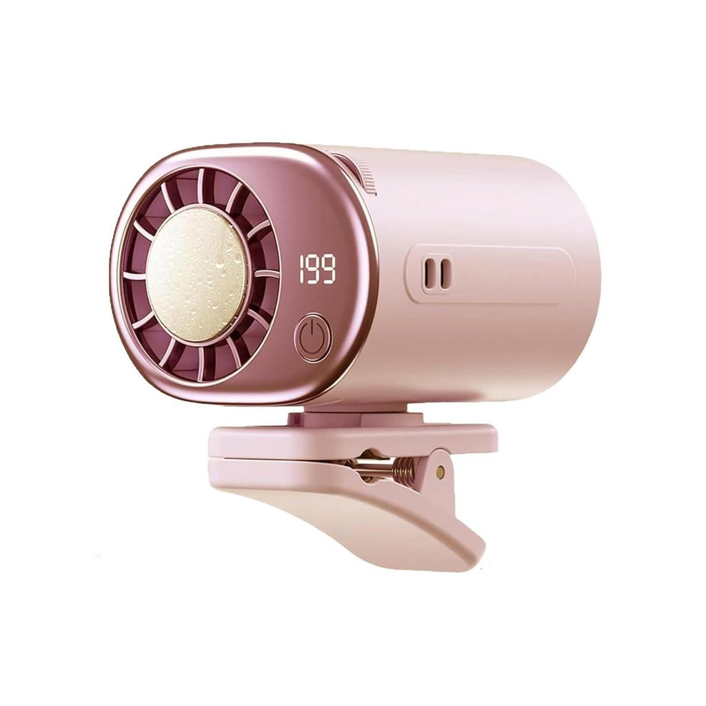 Car Clip Conditioner Fan , Ice Compress, USB Powered, Adjustable Dashboard & Vent Mount,, Quiet Portable Fan For Cars, Compact, Multi-Scene Use