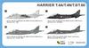 Mark I Harrier Plastikmodellbausatz MKM144189 1/144 T.4A/T.4N/T.8/T.60 (Flugzeug)