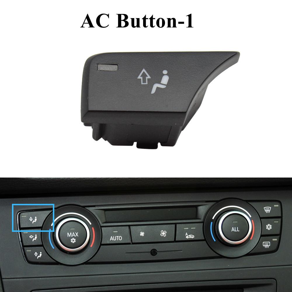 Car AC Conditioning Button Air Circulation Heater Climate Control Fan Volume For BMW 1 3 Series X1 X3 E90 E91 E92 E93 F25