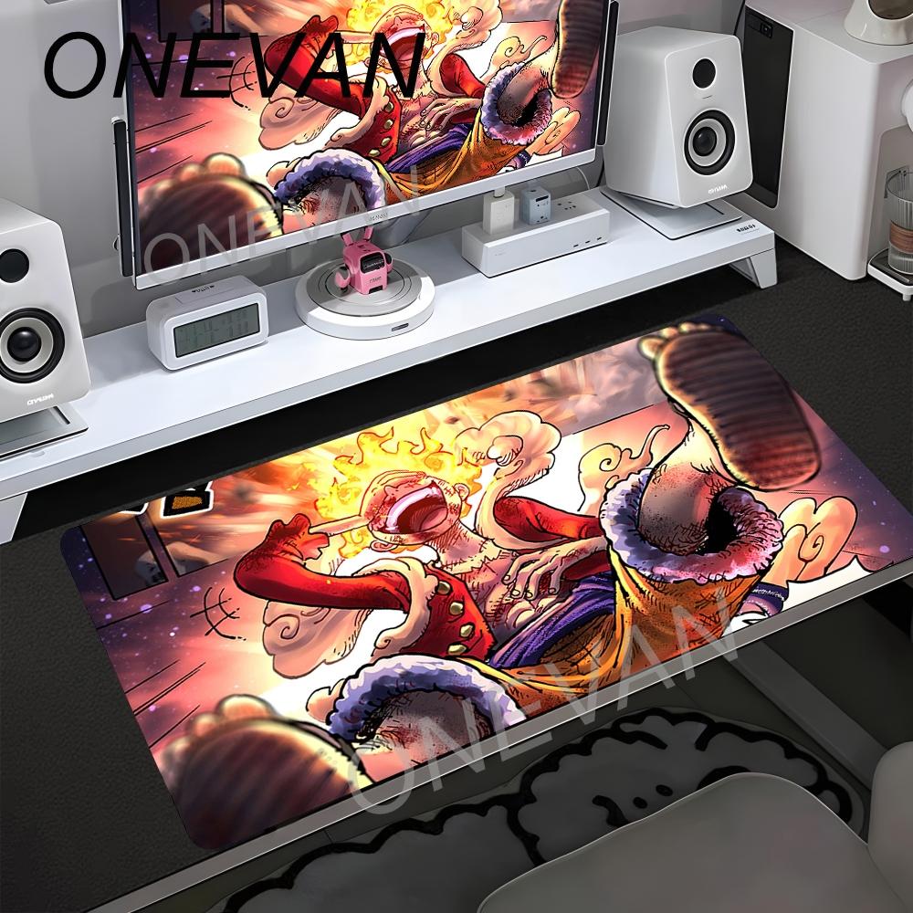 Mouse Pad Computer Size Mousepad Non-slip Gamer Keyboard Pads One Piece Luffy Mausepad New Keyboard Mats Design Desk Mat Carpet