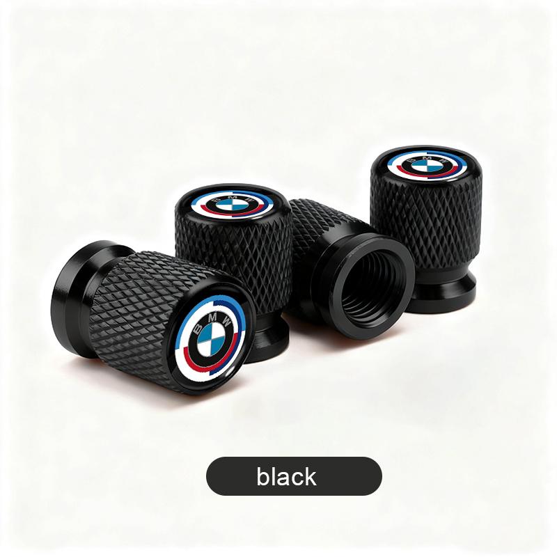 THM28 Car Wheel Tire Valve Caps Tyre Stem Covers Airdust Waterproof For BMW E61 E81 E87 1 2 3 4 5 6 7 Series X1 X3 X4 X5 X6 F20 E90
