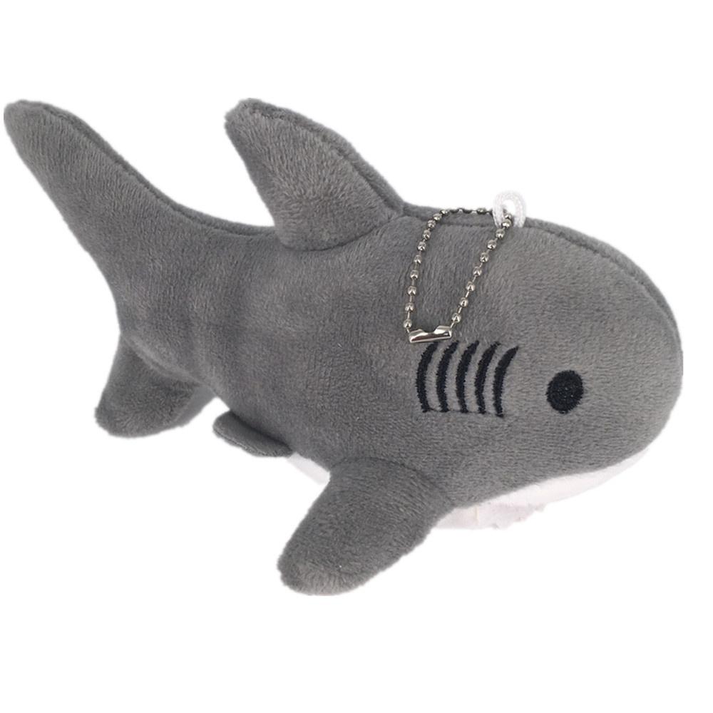 3 Kleuren , 8 Cm En 18 Cm Schattig Haai Pluche Speelgoed , Opgezette Haai Pluche Speelgoed , Sleutelhanger Cadeau