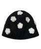 Leondieseu Flower Beanie (Black)