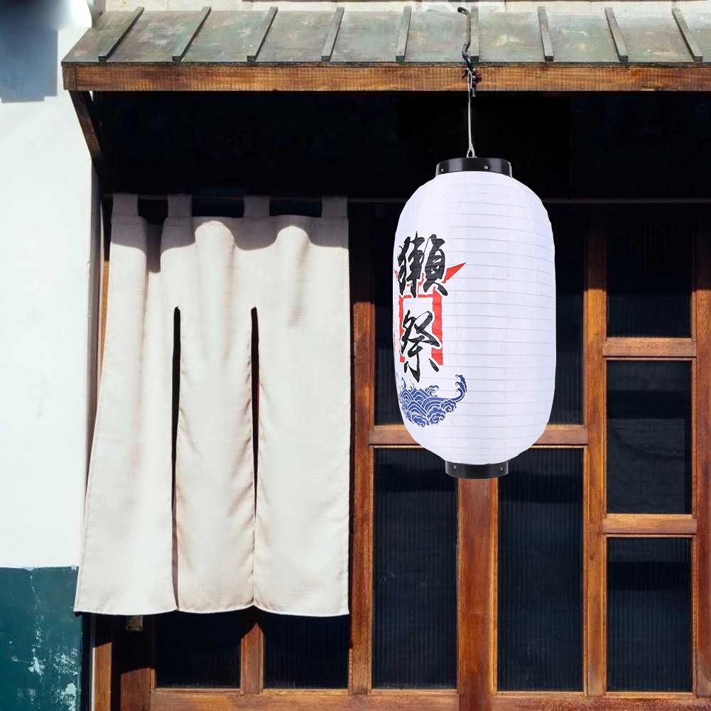 Japanese Style Lanterns 10 inch Traditional Chinese Printing Hanging Lanterns Bistro Ramen Sashimi Sushi Restaurant Decoration