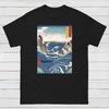 Ukiyo-e T-Shirt: Hiroshige Naruto Whirlpools Japanese Woodblock Art