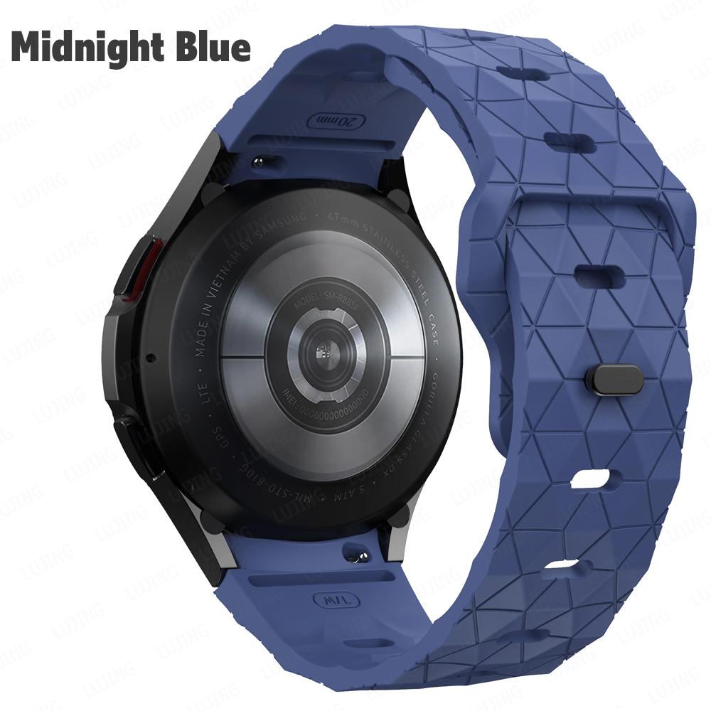 Silikonarmband für Samsung Galaxy Watch 7 6 4 Classic 47 mm 43 mm/46 mm 42 mm No Gap Uhrenarmband Galaxy Watch 6/5/5pro 45 mm 40/44 mm