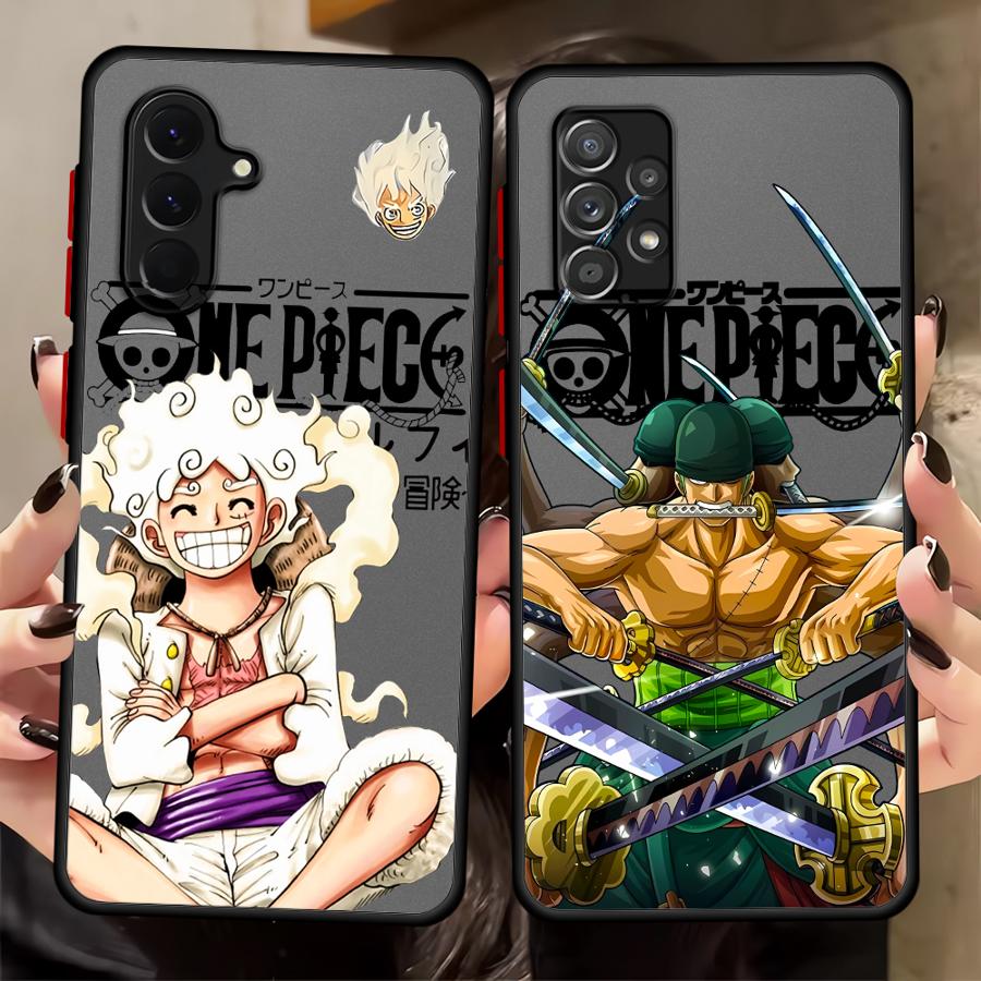 Anime One Piece Phone Cover Case for Samsung Galaxy A17 A52 A53 A54 A56 A55 A52S A72 A35 A73 A33 A34 A36 A16 A15 A14 A23