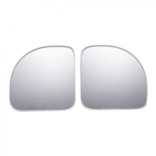 1 pair Silver Wide Angle Convex Car Auto Rear Side View Blind Spot Mirror Sector