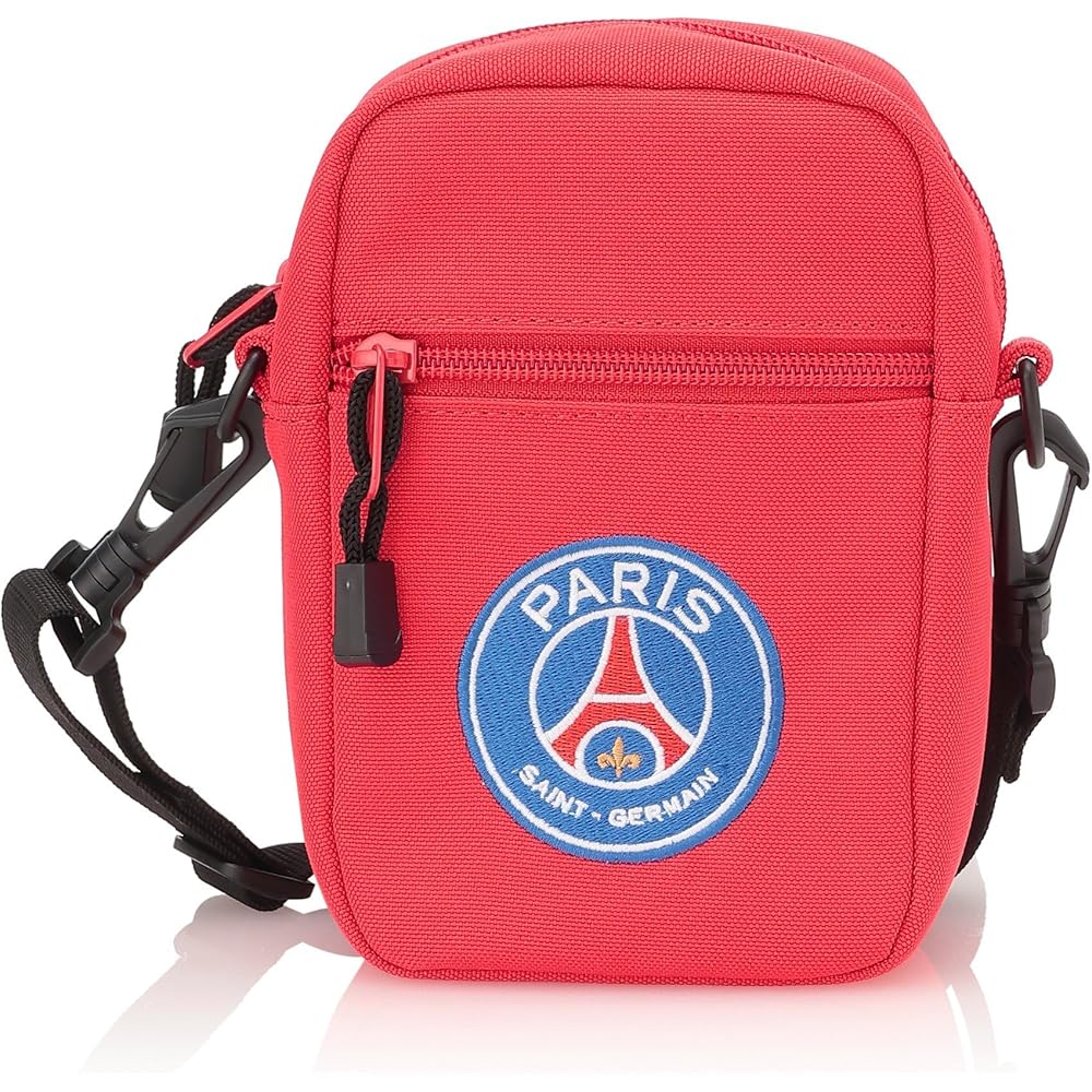 PSG Shoulder Bag Black Durable Fabric Adjustable Strap Casual Use